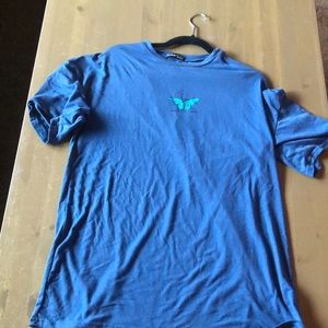 SHEIN oversized tshirt with butterfly